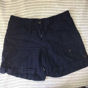 Linen shorts